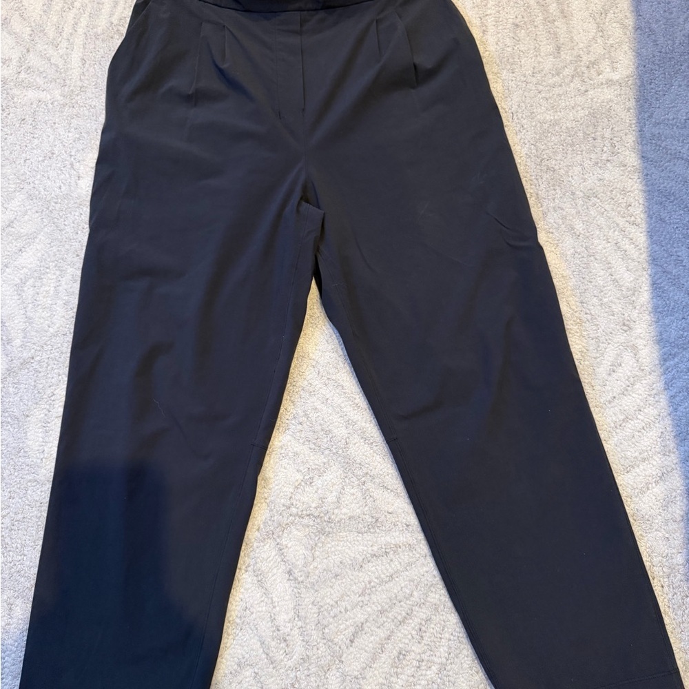 Lululemon Athletica Black Elastic Waist Pants Size8